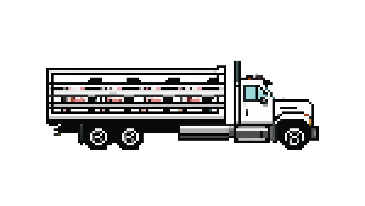 Livestock Truck 8-bit