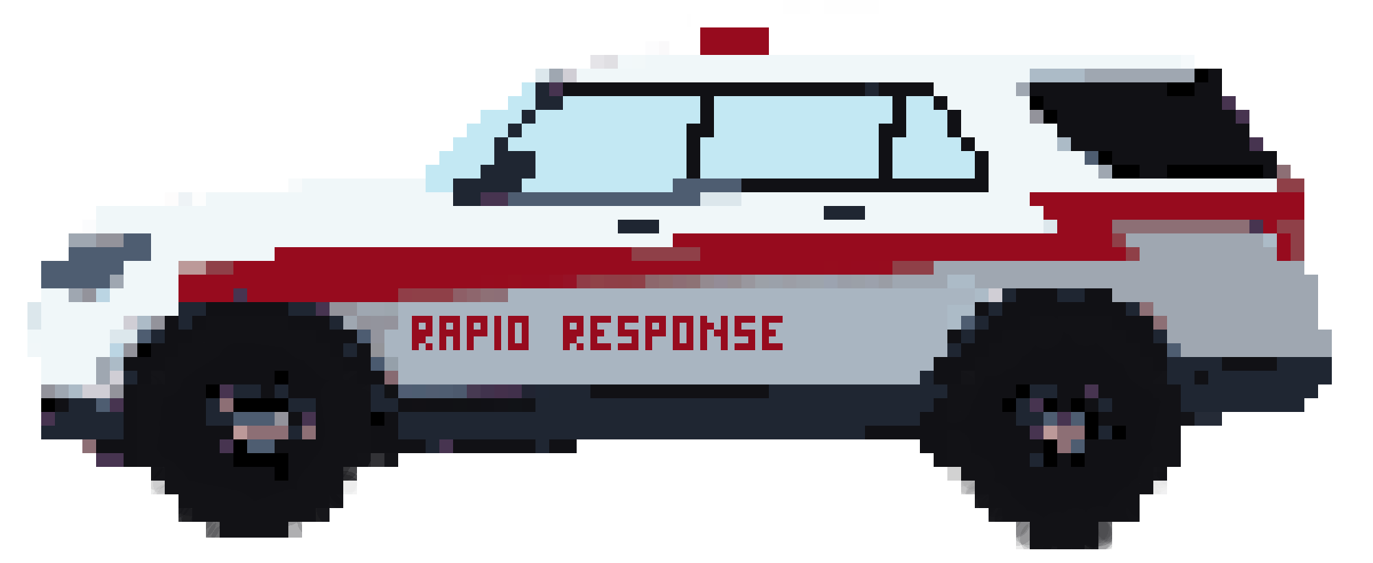 Rapid Response Emergency Vehicles 8bit